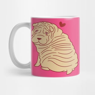 Sharpei Puppy Mug